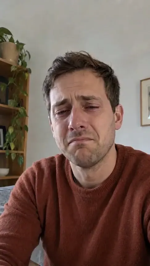 AI Crying Video Effect example