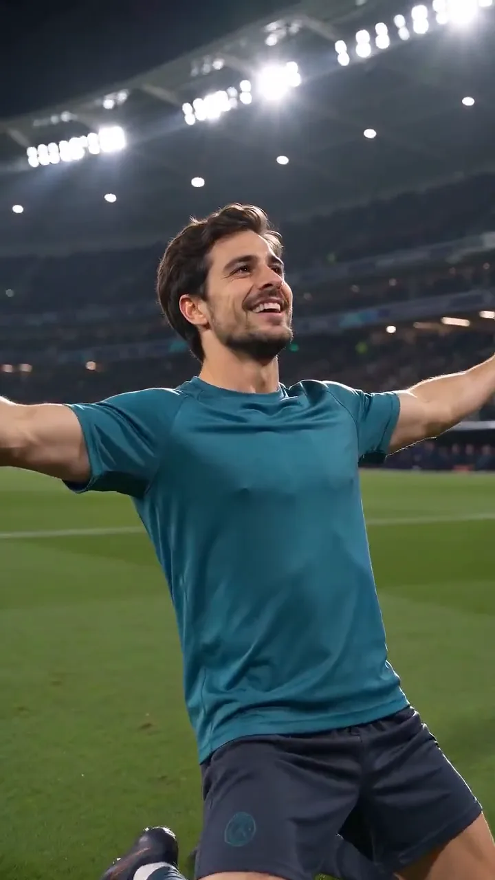 AI Football Goal Celebration example