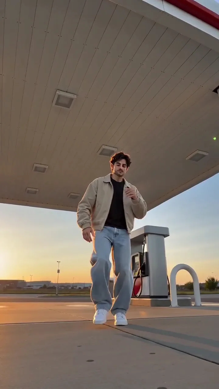 Gas Station Dance Trend AI Video Generator example
