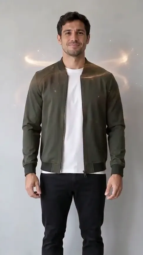 AI Outfit Change Video example